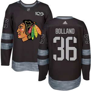 Dave Bolland Chicago Blackhawks Authentic Black 1917-2017 100th Anniversary Jersey